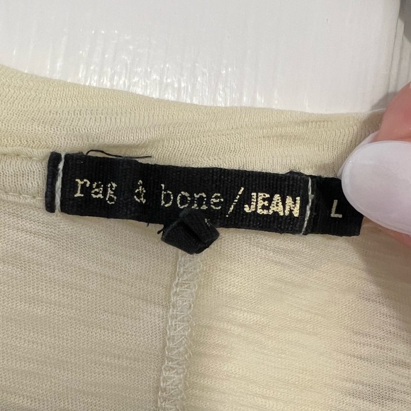 Rag & Bone Soft Lime Tee (Large) - Picture 3 of 3